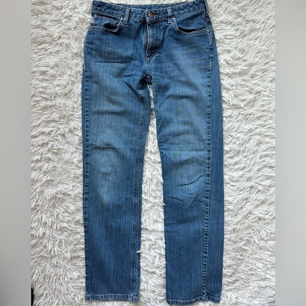 Carhartt Women’s Relaxed Fit Straight Leg Blue Jeans Size 32x33